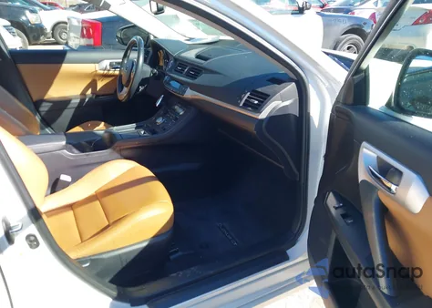 2012 Lexus Ct 200H Premium z USA, uszkodzony, nr VIN JTHKD5BH5C2074096